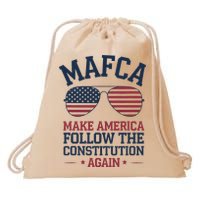 Mafca Make America Follow The Constitution Again Drawstring Bag