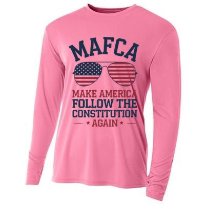 Mafca Make America Follow The Constitution Again Cooling Performance Long Sleeve Crew