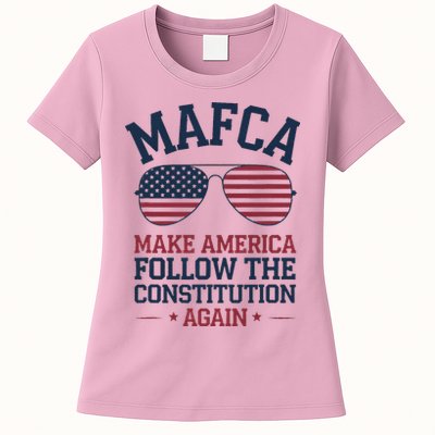 Mafca Make America Follow The Constitution Again Womens T-Shirt