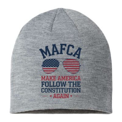 Mafca Make America Follow The Constitution Again Sustainable Beanie