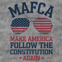 Mafca Make America Follow The Constitution Again Tall Sweatshirt