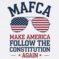 Mafca Make America Follow The Constitution Again Garment-Dyed Sweatshirt