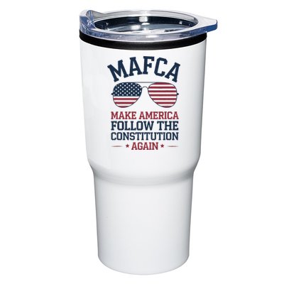 Mafca Make America Follow The Constitution Again Tumbler