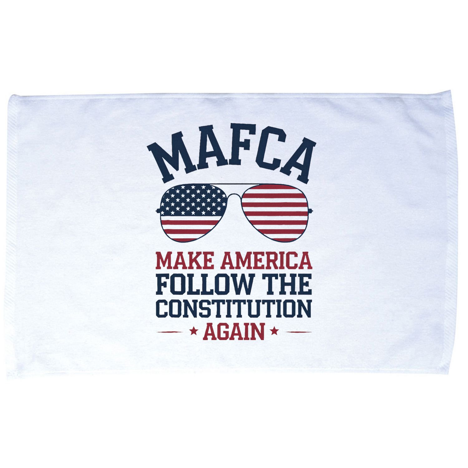 Mafca Make America Follow The Constitution Again Microfiber Hand Towel