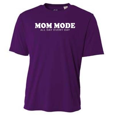 Mom Mode All Day Every Day Cooling Performance Crew T-Shirt