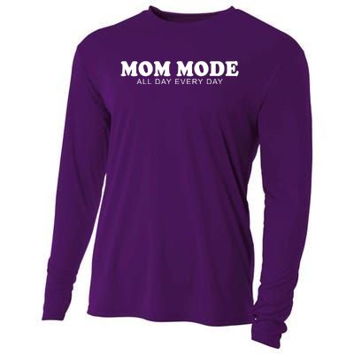 Mom Mode All Day Every Day Cooling Performance Long Sleeve Crew