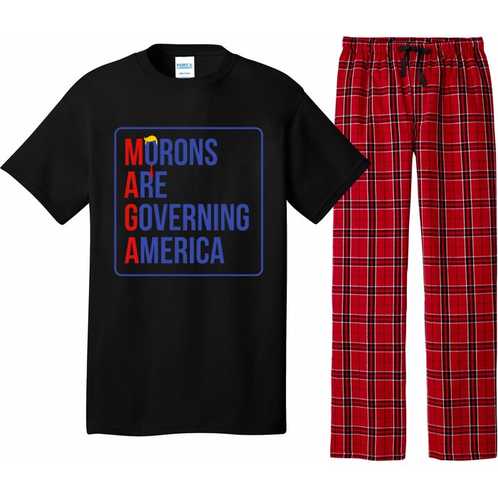 Maga Morons Are Governing America Pajama Set