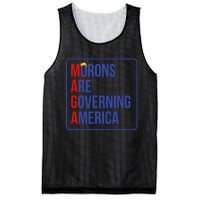 Maga Morons Are Governing America Mesh Reversible Basketball Jersey Tank