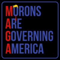 Maga Morons Are Governing America Baby Bodysuit
