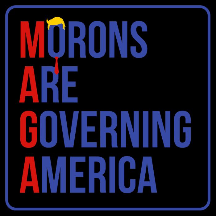 Maga Morons Are Governing America Baby Bodysuit