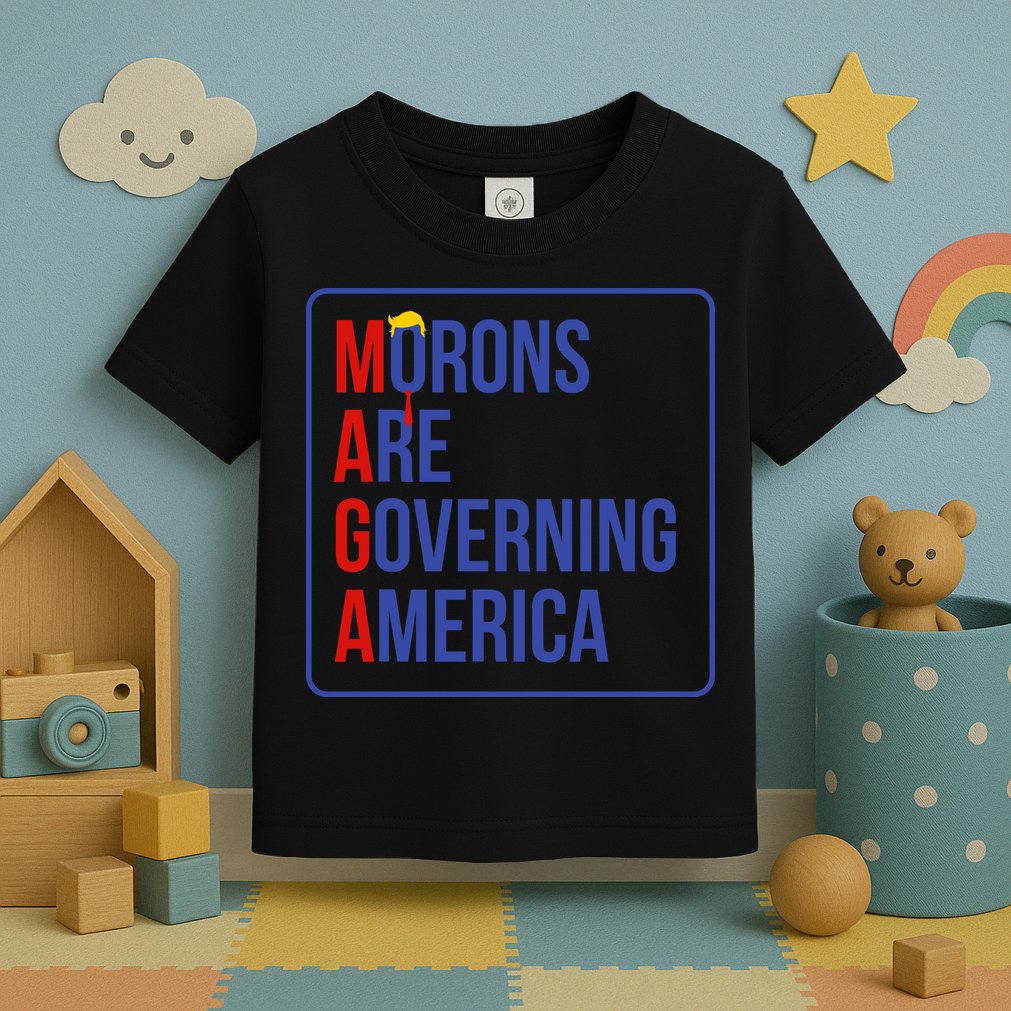 Maga Morons Are Governing America Toddler T-Shirt