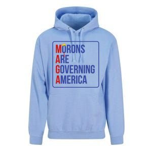 Maga Morons Are Governing America Unisex Surf Hoodie