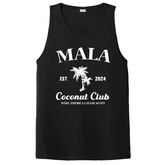 Mala Make America Laugh Again Coconut Club PosiCharge Competitor Tank