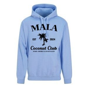 Mala Make America Laugh Again Coconut Club Unisex Surf Hoodie