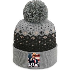 Missed Me Again You Missed Trump 2024 Elections The Baniff Cuffed Pom Beanie