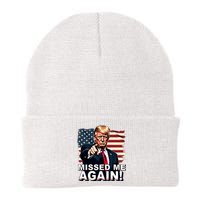 Missed Me Again You Missed Trump 2024 Elections Knit Cap Winter Beanie