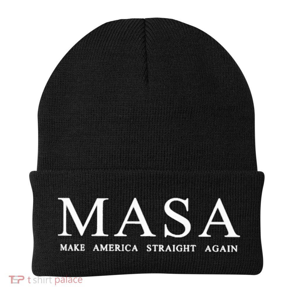 Masa Make America Straight Again Beanie