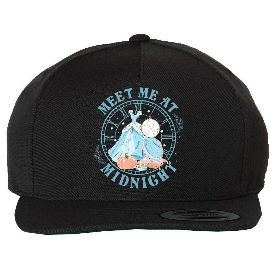 Meet Me At The Midnight Wool Snapback Cap