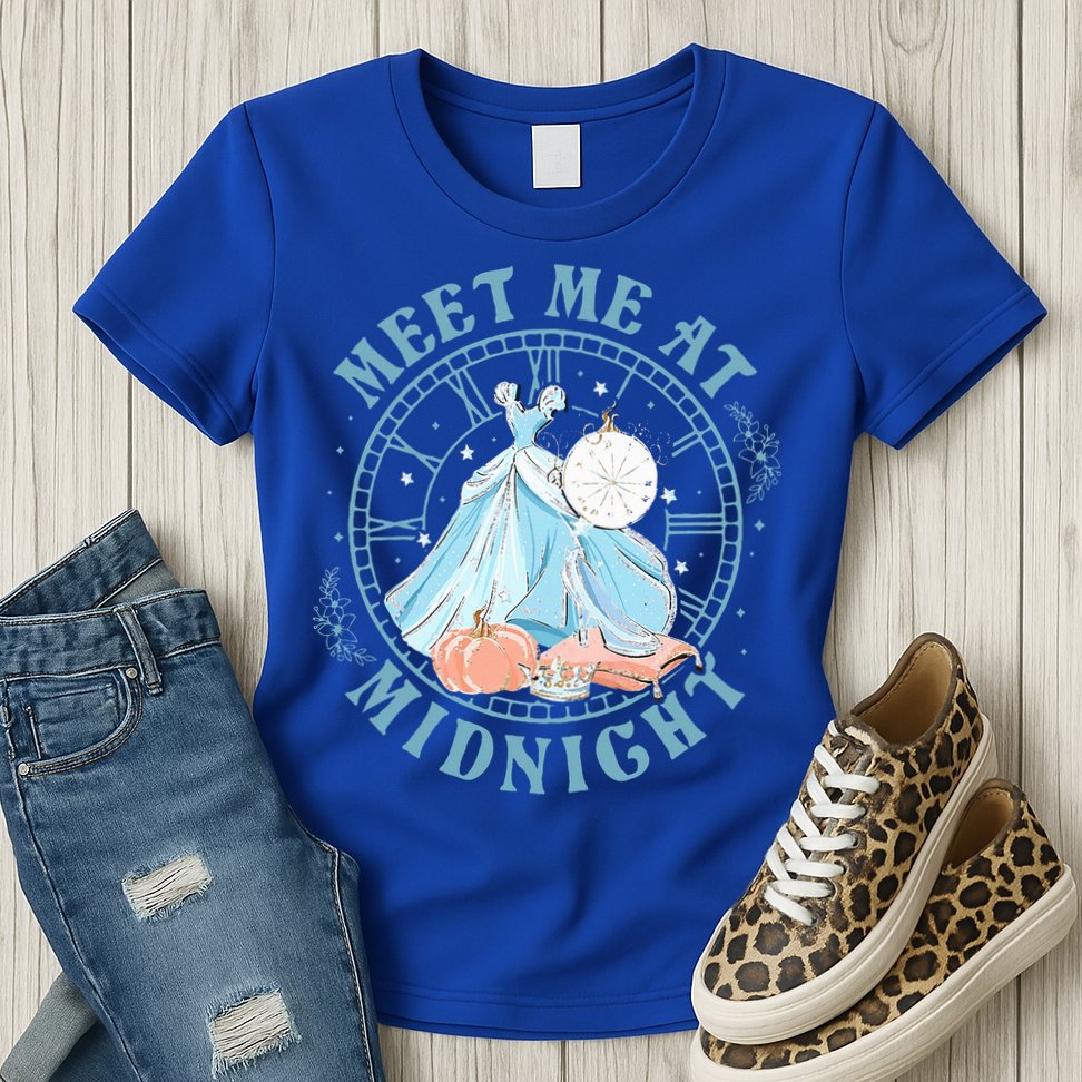 Meet Me At The Midnight Womens T-Shirt
