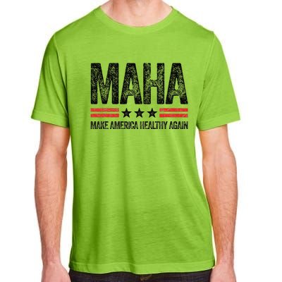 Maha Make America Healthy Again Us Patriotic 4th Of July Gift Adult ChromaSoft Performance T-Shirt