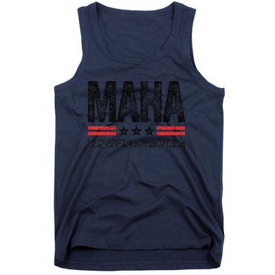 Maha Make America Healthy Again Us Patriotic 4th Of July Gift Tank Top