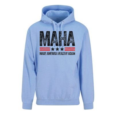 Maha Make America Healthy Again Us Patriotic 4th Of July Gift Unisex Surf Hoodie