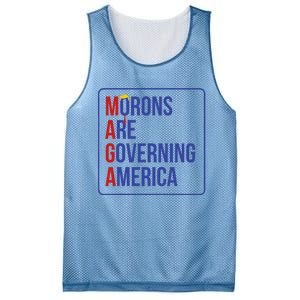 Maga Morons Are Governing America Mesh Reversible Basketball Jersey Tank