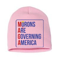 Maga Morons Are Governing America Short Acrylic Beanie