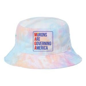 Maga Morons Are Governing America Tie Dye Newport Bucket Hat