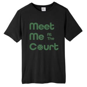 Meet Me At The Court Design Tall Fusion ChromaSoft Performance T-Shirt