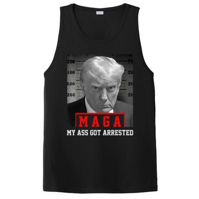 Maga My Ass Got Arrested 2024 Funny AntiTrump PosiCharge Competitor Tank