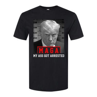 Maga My Ass Got Arrested 2024 Funny AntiTrump Softstyle CVC T-Shirt