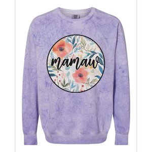 Mamaw Colorblast Crewneck Sweatshirt