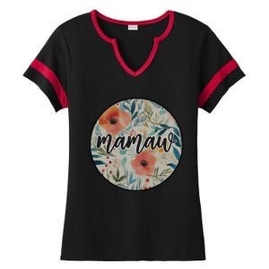 Mamaw Ladies Halftime Notch Neck Tee