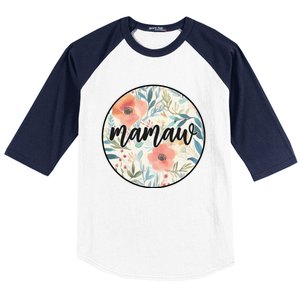 Mamaw Baseball Sleeve Shirt