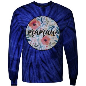 Mamaw Tie-Dye Long Sleeve Shirt