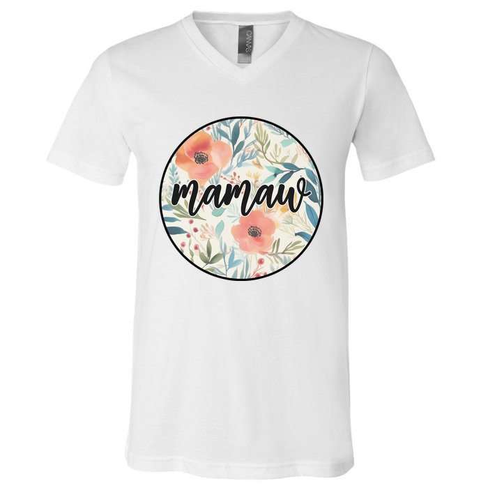 Mamaw V-Neck T-Shirt