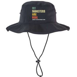 My Monsters Are Real Legacy Cool Fit Booney Bucket Hat