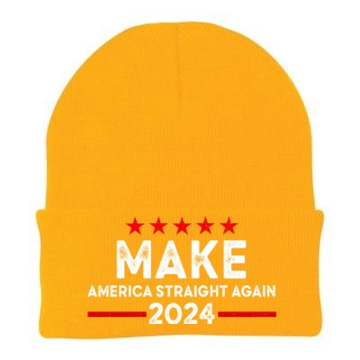 MASA Make America Straight Again Knit Cap Winter Beanie