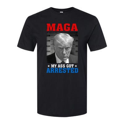 Maga My Ass Got Arrested 2024 Funny AntiTrump Softstyle CVC T-Shirt