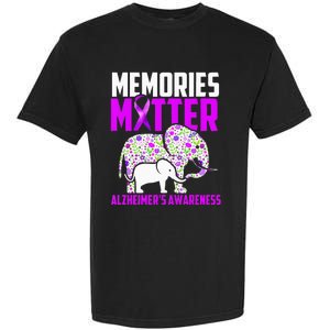 Memories Matter Alzheimer´s Awareness Elephant Garment-Dyed Heavyweight T-Shirt