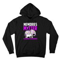 Memories Matter Alzheimer´s Awareness Elephant Hoodie