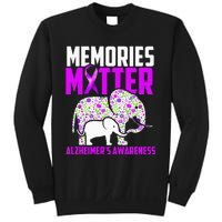 Memories Matter Alzheimer´s Awareness Elephant Sweatshirt