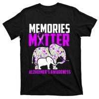 Memories Matter Alzheimer´s Awareness Elephant T-Shirt