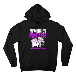 Memories Matter Alzheimer´s Awareness Elephant Tall Hoodie