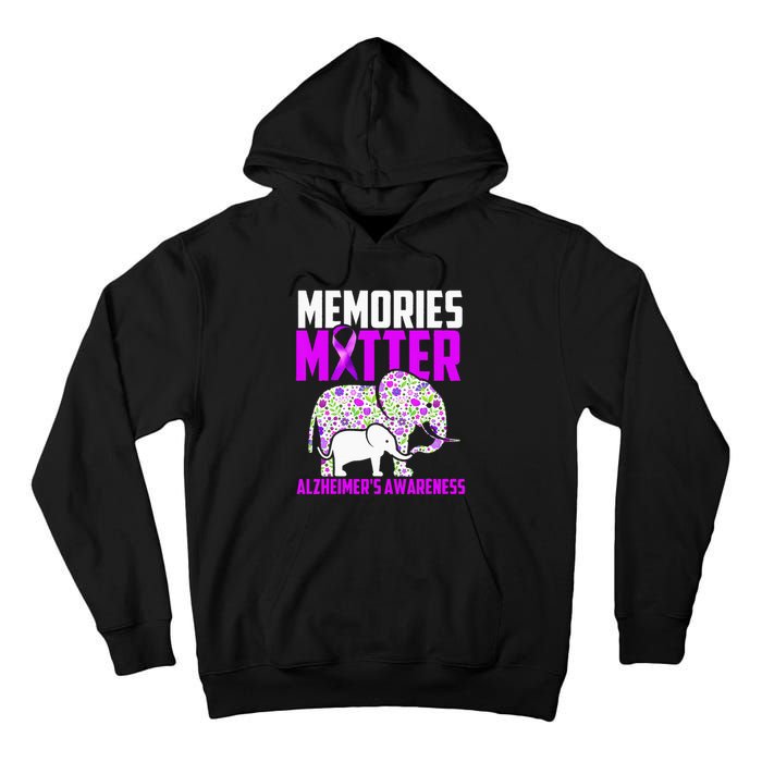 Memories Matter Alzheimer´s Awareness Elephant Tall Hoodie