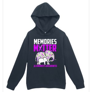 Memories Matter Alzheimer´s Awareness Elephant Urban Pullover Hoodie