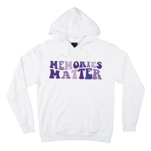 Memory Matters Alzheimer Awareness Ribbon Hoodie