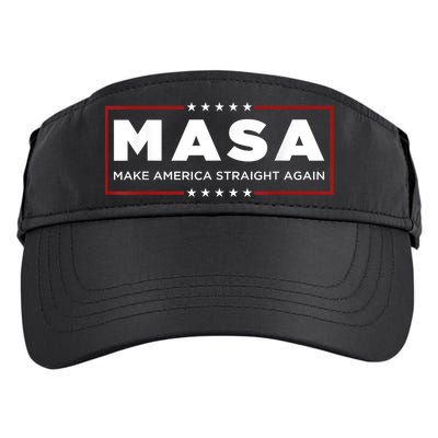 MASA Make America Straight Again Adult Drive Performance Visor
