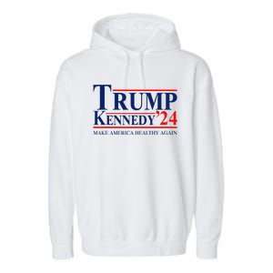 Maha Make America Healthy Again Trump Kennedy 2024 Garment-Dyed Fleece Hoodie